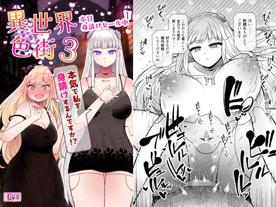 異世界色街本日身請けセール中 本気で私を身請けするんですか！？3 アイキャッチ画像 【同人YH】